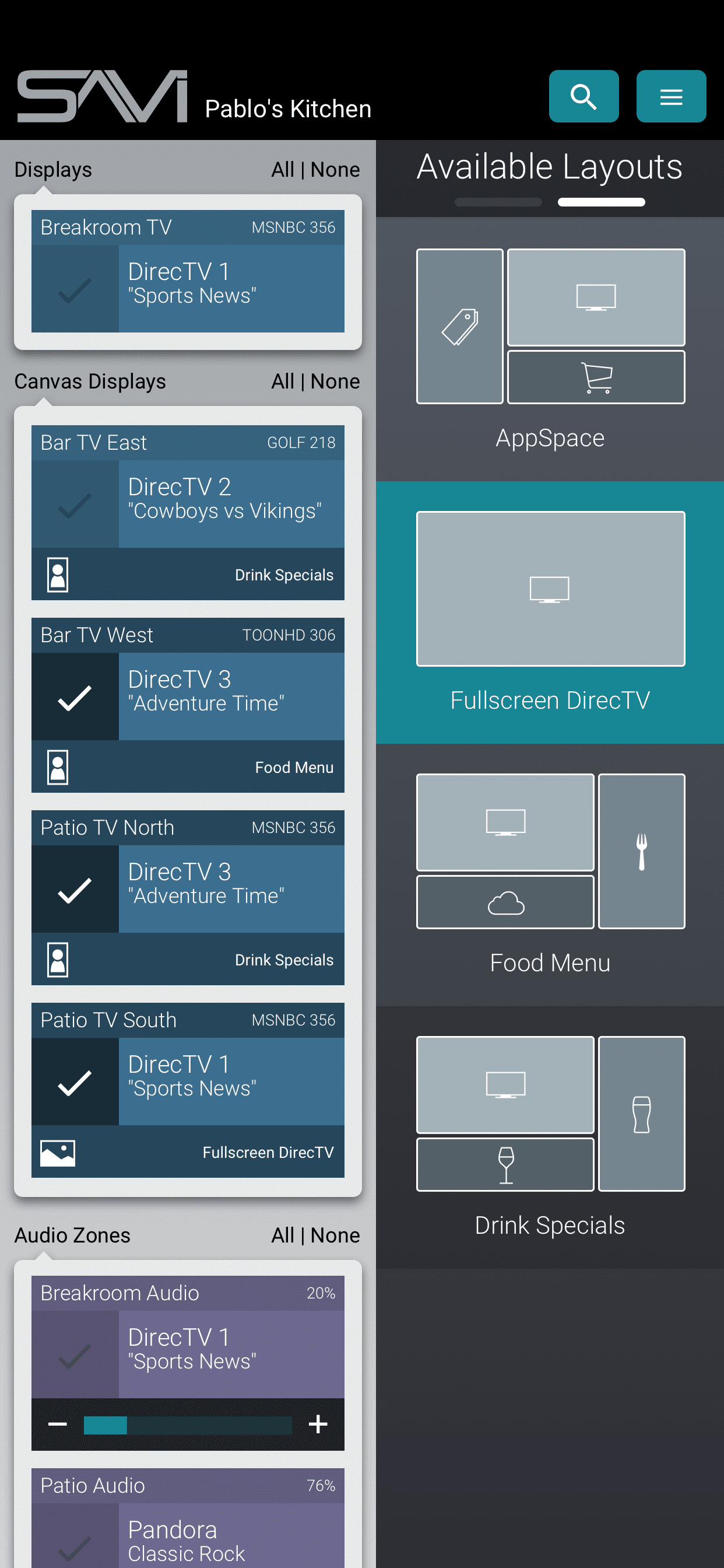 Canvas Layouts