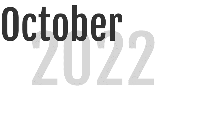 October 2022 Press 