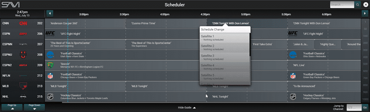 SAVI 3 Scheduler