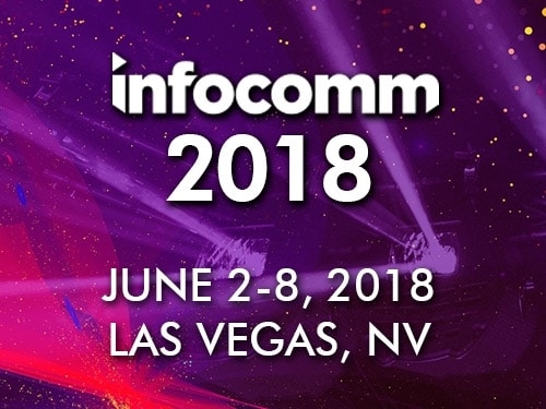 SAVI MEGAlite InfoComm June 2018 Las Vegas Convention Center Las Vegas, Nevada DMX Lighting & Control
