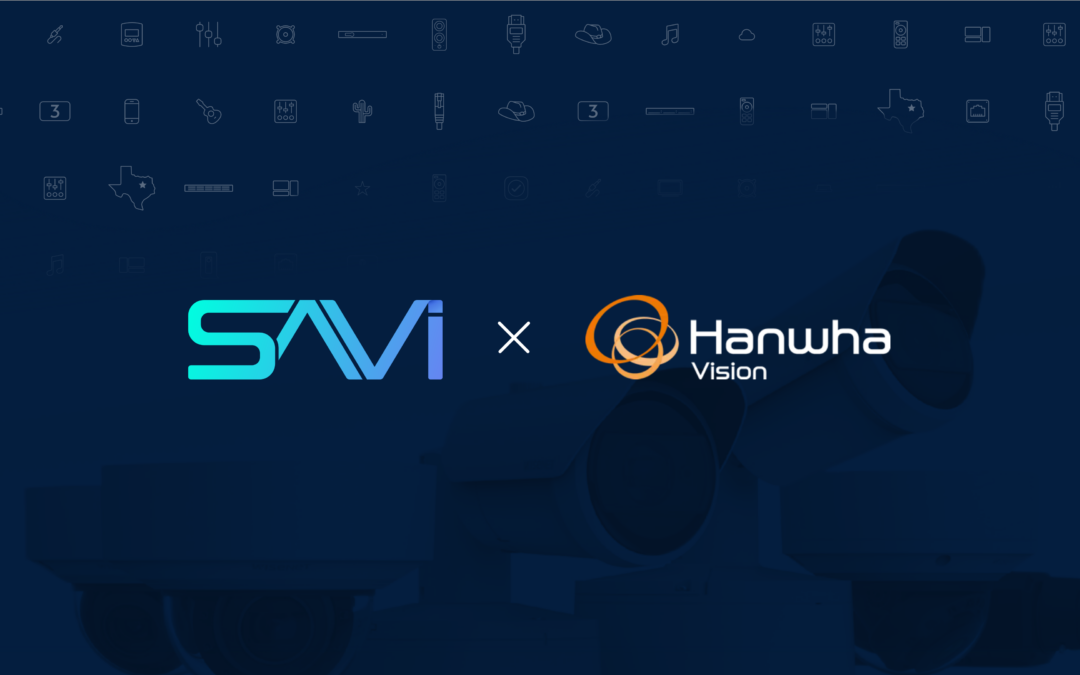 SAVI and Hanwha Vision Announce Strategic Partnership